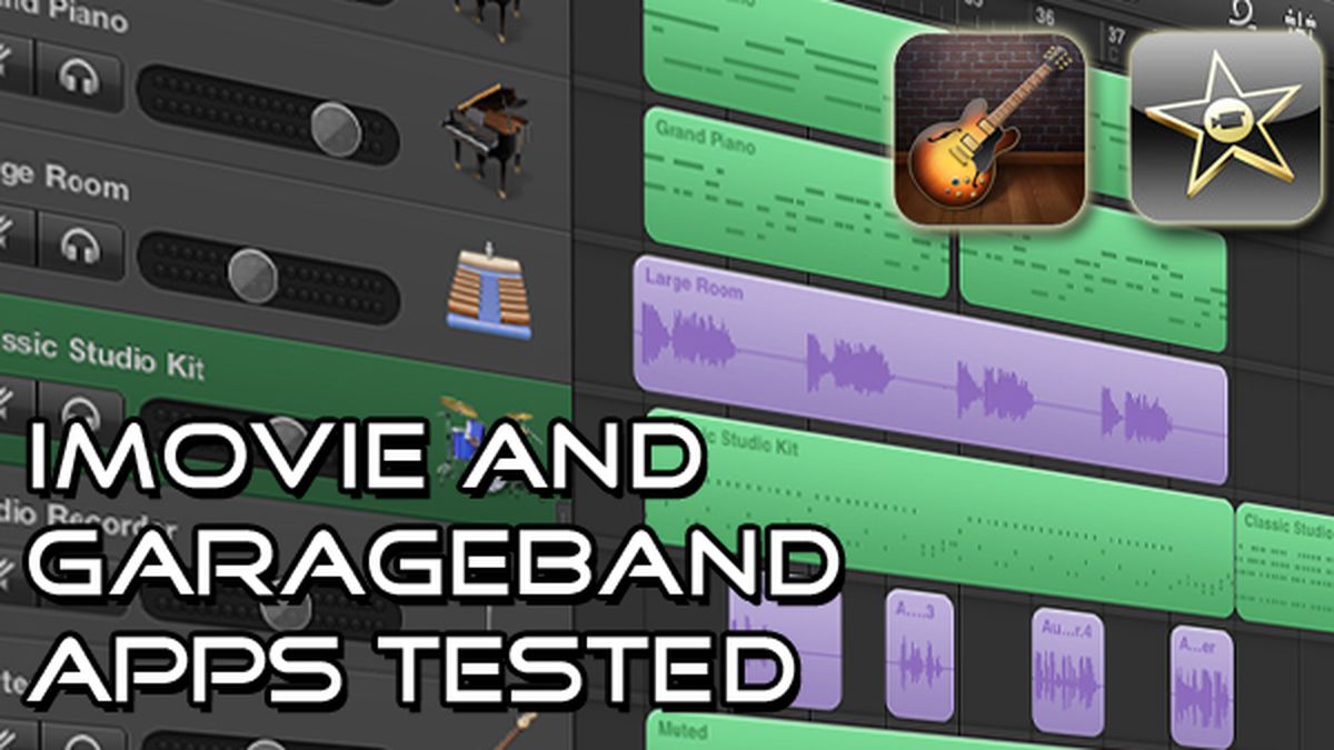 How to import songs from garageband to imovie on ipad